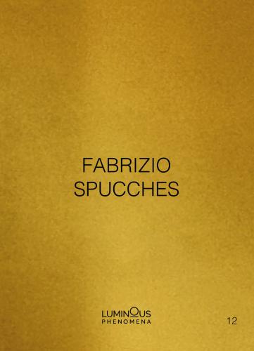 Fabrizio Spucches. Luminous Phenomena. Ediz. Italiana, Inglese E Francese. Vol. 12