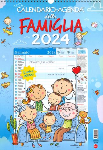 Calendario-agenda Della Famiglia 2024