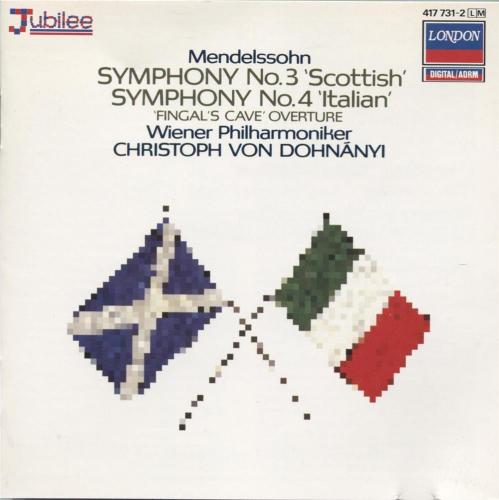 Symphony No.3 Scottish & 4 Italian