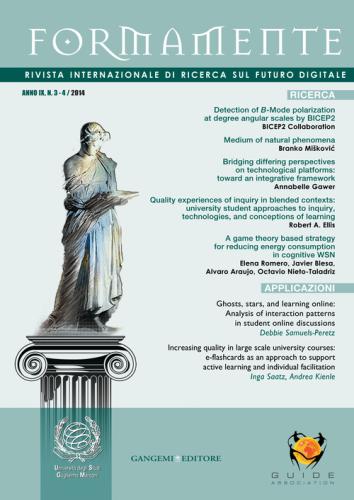 Formamente. Rivista Internazionale Sul Futuro Digitale (2014). Ediz. Italiana E Inglese Vol. 3-4