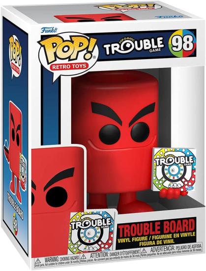 Trouble Game: Funko Pop! Retro Toys - Trouble Board (Vinyl Figure 98)