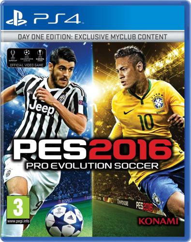 Playstation 4: Pro Evolution Soccer 2016 Day One Edition