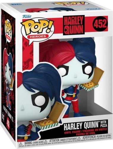 Dc Comics: Funko Pop! Heroes - Harley Quinn With Pizza (vinyl Figure 452)