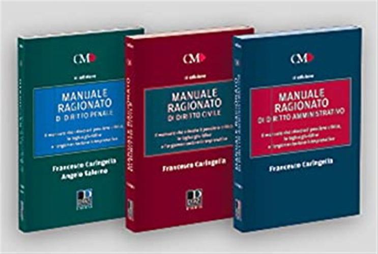 Kit Tris Manuali Ragionati. Diritto Civile-diritto Penale-diritto Amministrativo