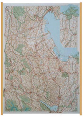Veneto. Carta Geografica Amministrativa Stradale (carta Murale Plastificata)