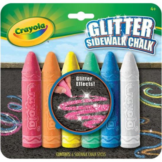 Crayola: Gessi Per Esterno Glitter