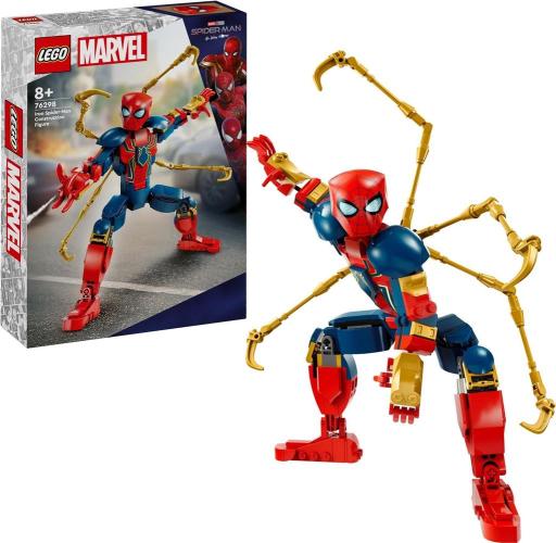 Marvel: Lego 76298 - Super Heroes - Iron Spider-man Construction Figure