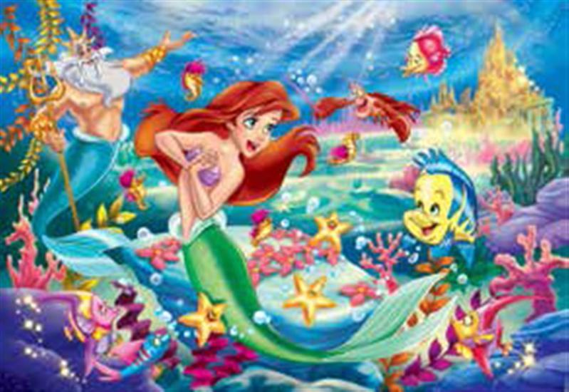 Little mermaid (Puzzle DF supermaxi 35 pz.) (The)