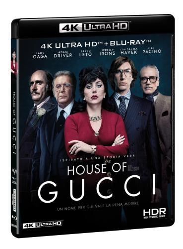 House Of Gucci (4k Ultra Hd+blu-ray) (regione 2 Pal)