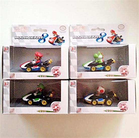 Nintendo: Carrera - Pull & Speed - Mario Kart 8 - Mario - Scatola 1 Pz