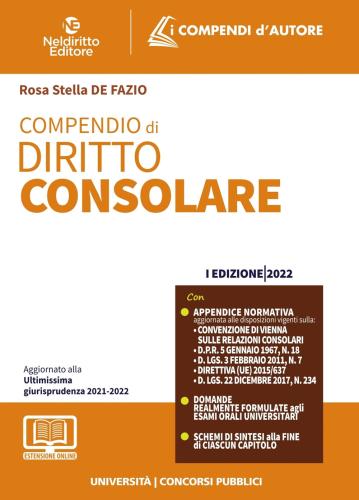 Compendio Di Diritto Consolare 2022. Con Espansione Online