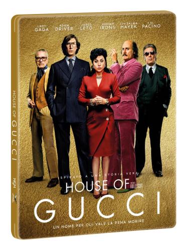 House Of Gucci (steelbook 4k) (blu-ray 4k+blu-ray Hd) (regione 2 Pal)