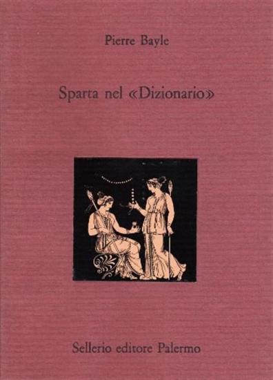 Sparta nel Dizionario. Testo francese a fronte