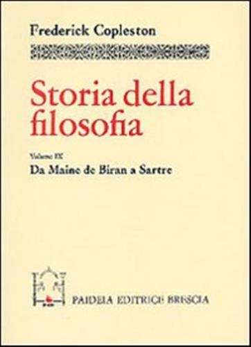 Storia Della Filosofia. Vol. 9