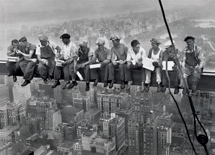 Lunch On A Skyscraper (poster 100x140 Cm)