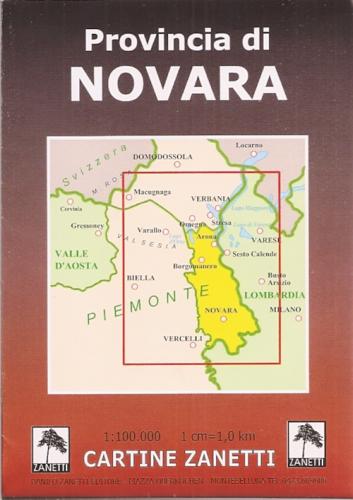 Provincia Di Novara 1:100.000