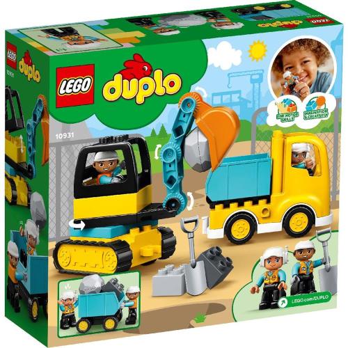 Lego: 10931 - Duplo - Camion E Scavatrice Cingolata
