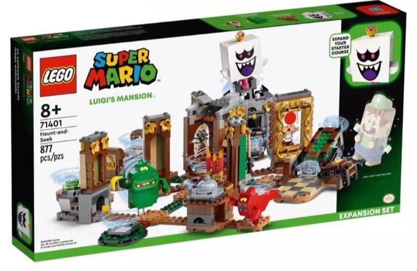 Lego: 71401 - Super Mario - Caccia Ai Fantasmi Di Luigis Mansion - Pack Di Espansione