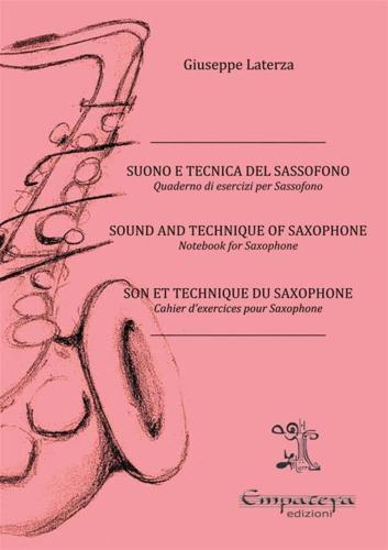 Giuseppe Laterza - Suono E Tecnica Del Sassofono. Quaderno Di Esercizi
