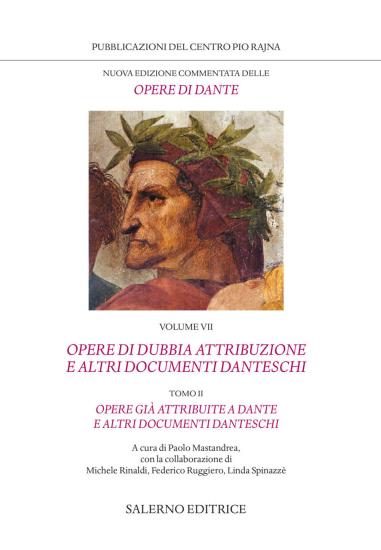 Nuova edizione commentata delle opere di Dante. Vol. 7-2