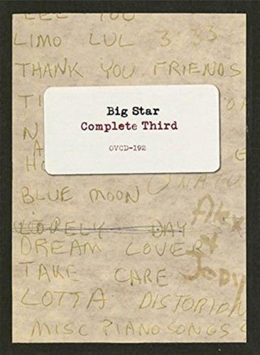 Big Star. Complete Third: Volume Two: Roughs To Mixes (2 Lp)