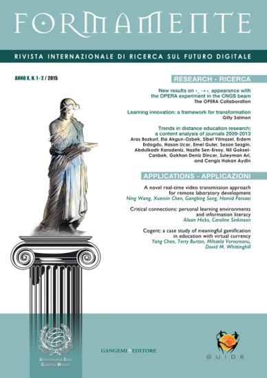 Formamente. Rivista internazionale sul futuro digitale (2015). Ediz. italiana e inglese vol. 1-2