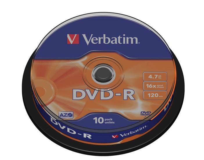 Verbatim - Verbatim Dvd-R 4,7Gb 16X 10Er