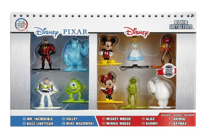 Disney: Pixar Nano Metalfigs 1.5-Inch Diecast Figure 10 Pac