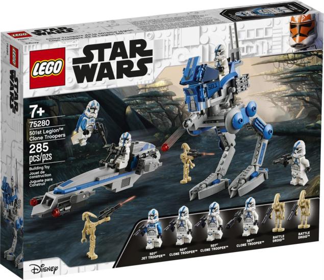 Lego: 75280 - Star Wars - Clone Trooper Della Legione 501