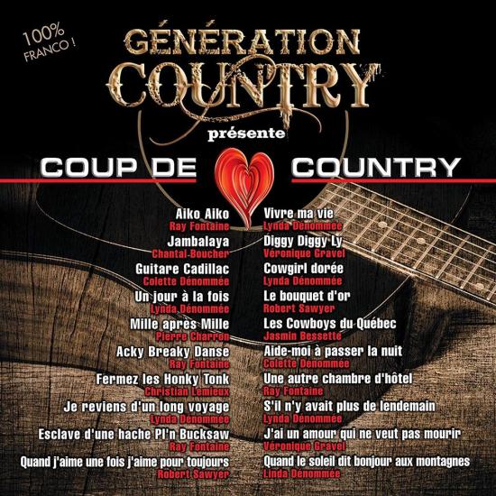 Generation Country Presente Coup De Coeur Country / Various