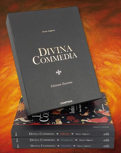 Divina Commedia. Edizione Illustrata (cofanetto 3 Voll.)