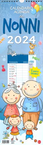 Calendario-agenda Dei Nonni 2024