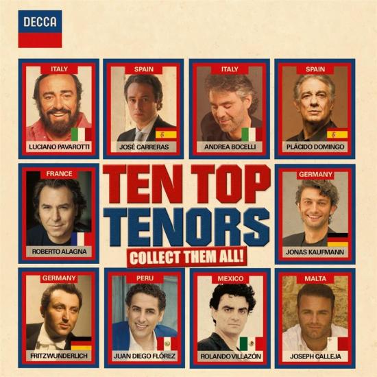 Ten Top Tenors (2 Cd)