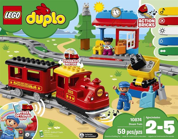 Lego 10874 - Duplo - Treno A Vapore
