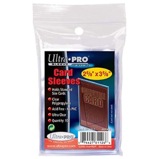 Ultra Pro: Card Sleeves, Clear, 100 Pcs. 