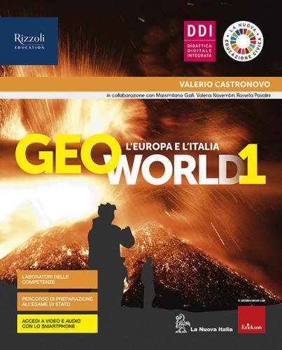 Geoworld. Con Atlante Guidato, Regioni D'italia Ed Educazione Civica. Per La Scuola Media. Con E-book. Con Espansione Online. Vol. 1