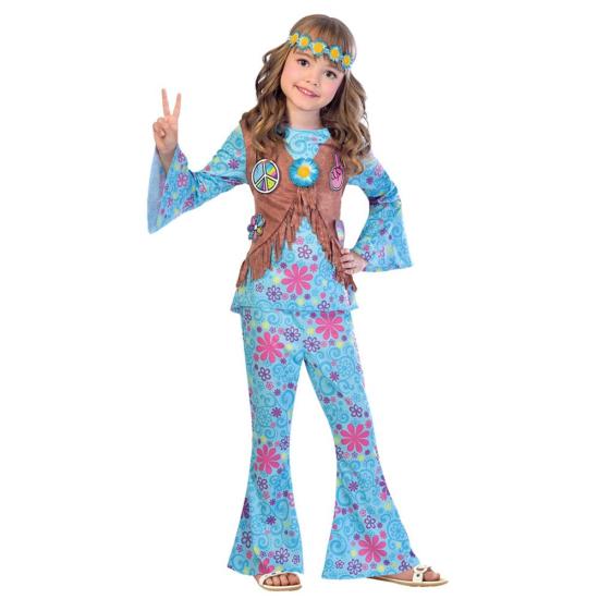 Amscan: Child Costume Flower Power Hippie Age 10-12 Year