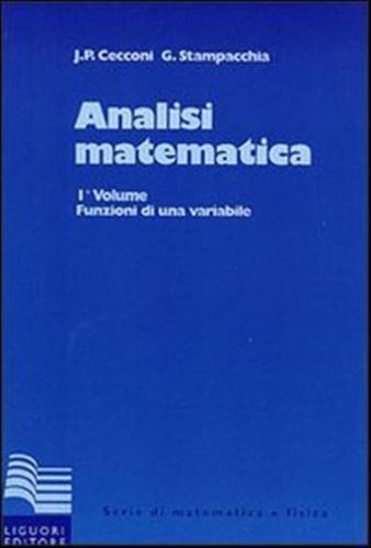 Analisi Matematica. Vol. 1 - Funzioni Di Una Variabile