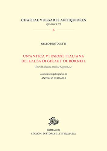 Un'antica Versione Italiana Dell'alba Di Giraut De Borneil