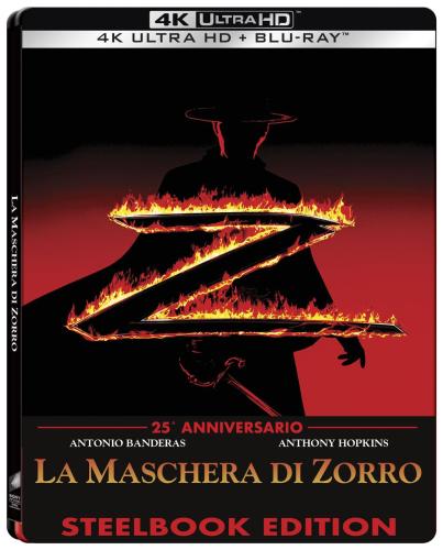 Maschera Di Zorro (la) (steelbook) (4k Ultra Hd+blu-ray Hd) (regione 2 Pal)