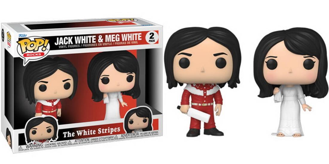 White Stripes (The): Funko Pop! Rocks - Jack White & Meg White (2 Pack)