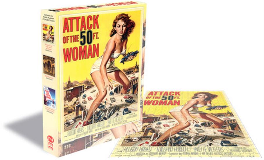 Attack Of The 50Ft Woman (500 Pz Jigsaw Puzzle)