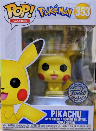 Pokemon: Funko Pop! Games Pikachu Special Edition  (vinyl Figure 353)