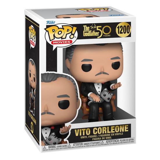 Godfather (The): Funko Pop! Movies - The Godfather 50Th - Vito Corleone (Vinyl Figure 1200)