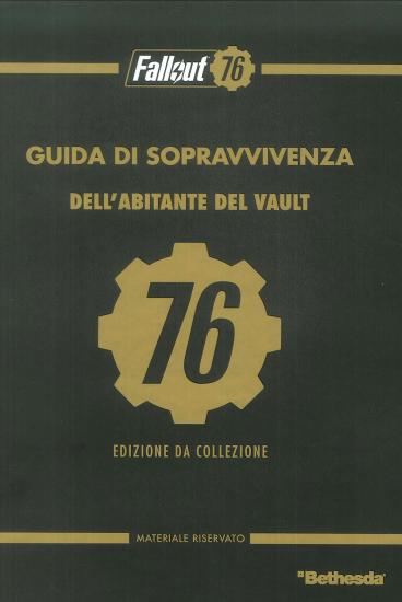 Guida di sopravvivenza dell'abitante del Vault. Fallout 76. Collector's edition
