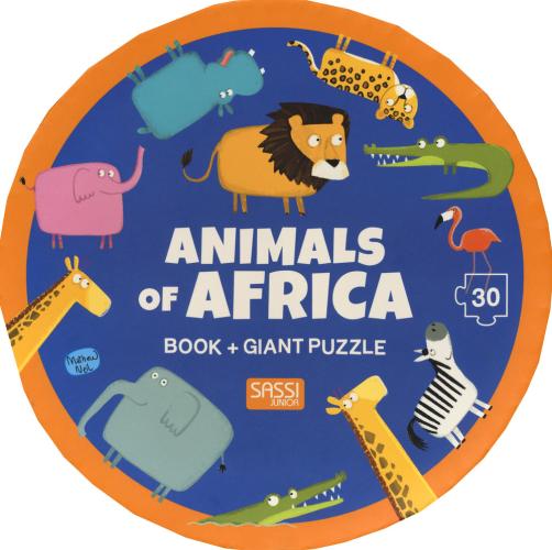 Animals Of Africa. Ediz. A Colori. Con Puzzle