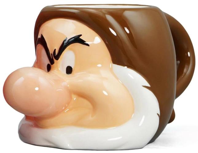 Disney: Half Moon Bay - Snow White - Grumpy (mug Shaped Boxed / Tazza Sagomata)