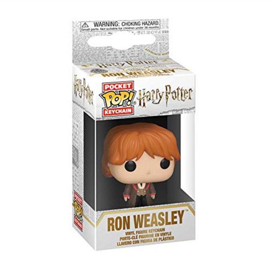 Harry Potter: Funko Pop! Pocket Keychain - Ron Weasley (Portachiavi)