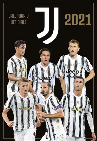 Juventus. Calendario verticale 2021