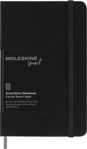 Moleskine: Smart Notebook Pk Righe Copertina Rigida Nero